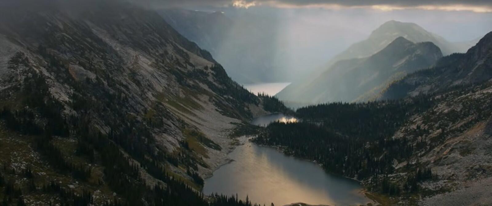 North Shore mountains near Vancouver