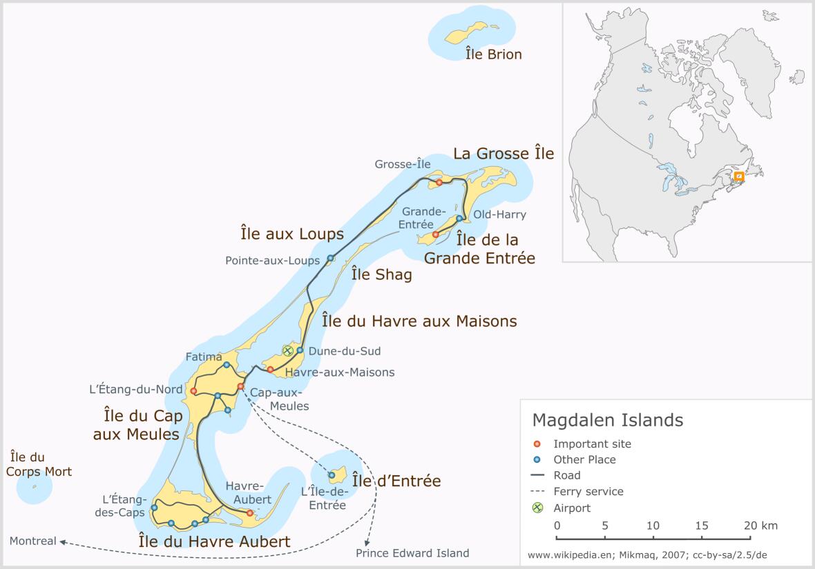 Magdalen Islands, Québec